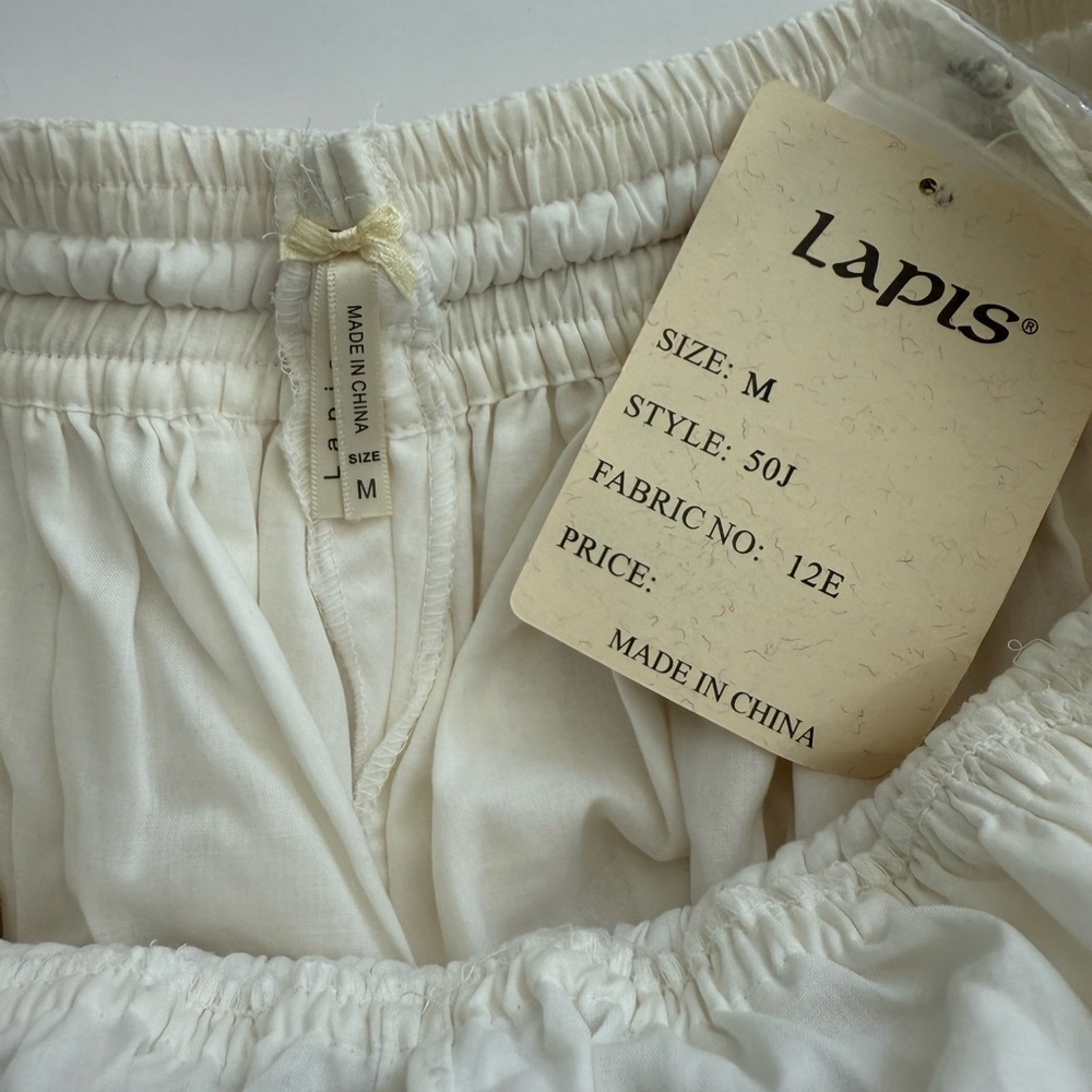 NWT Lapis Ivory Maxi Dress with Rope Detail - Picture 8 of 8